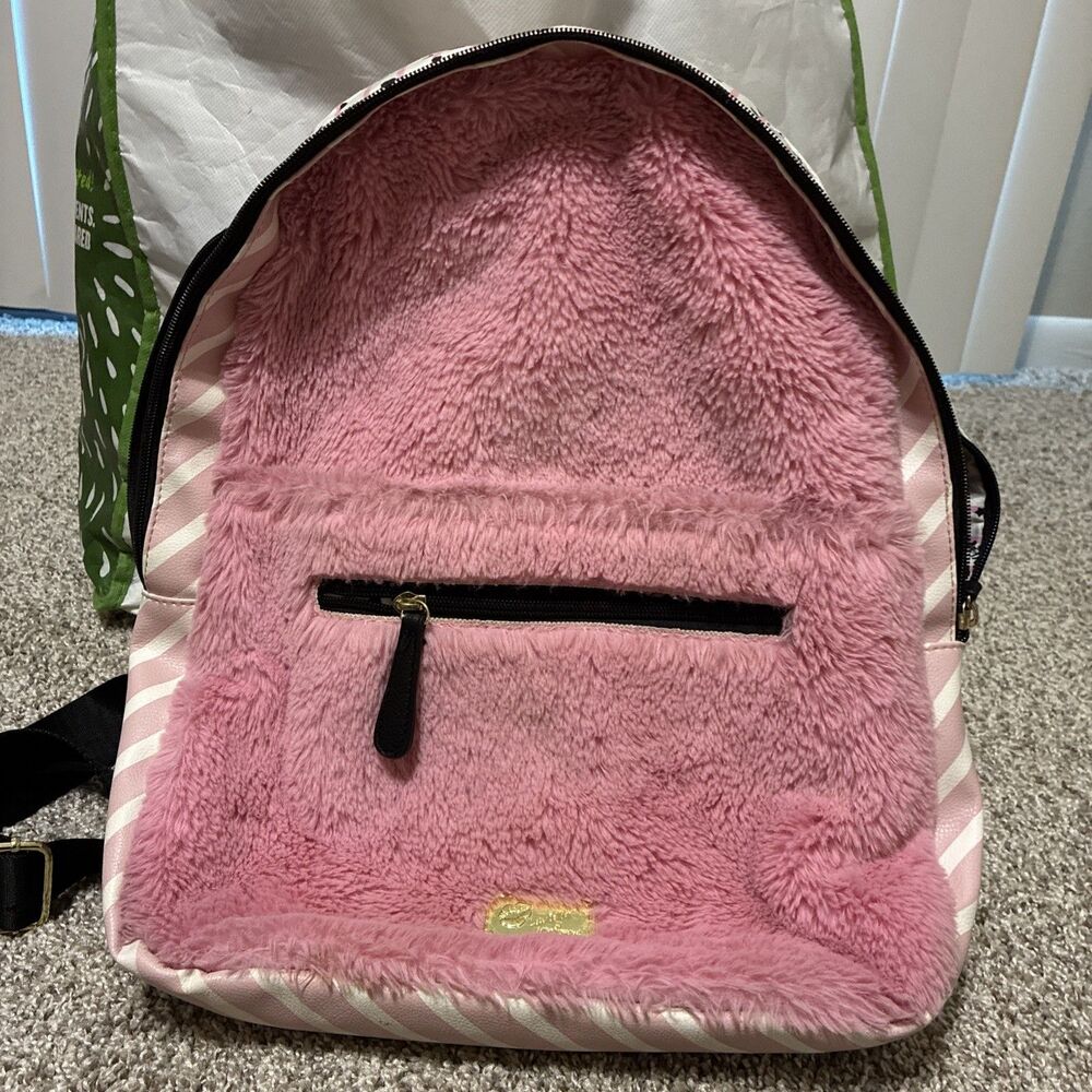 Luv Betsey Womens Pink Backpack